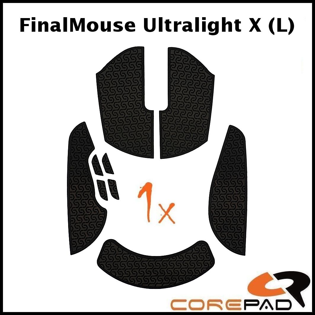 Corepad Grips for Finalmouse Ultralight X Tiger - Lethal