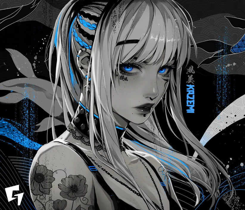 GLSSWRKS Kazemi Glass Mousepad - Lethal Gaming Gear GLSSWRKS Kazemi Glass Mousepad - Lethal Gaming Gear
