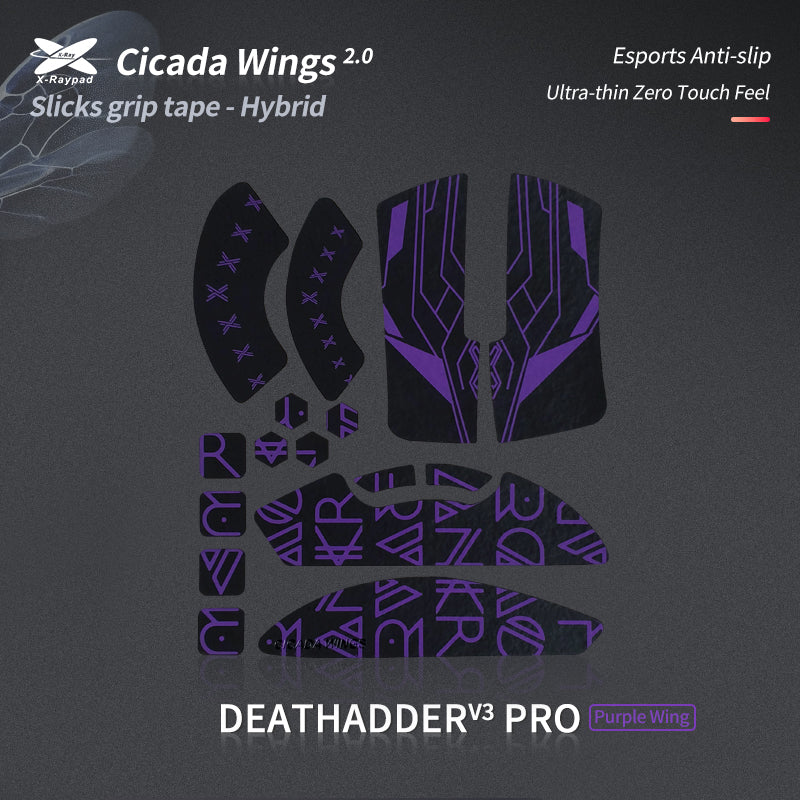 Cicada Wings 2.0 Grips - Razer Deathadder V3 Pro