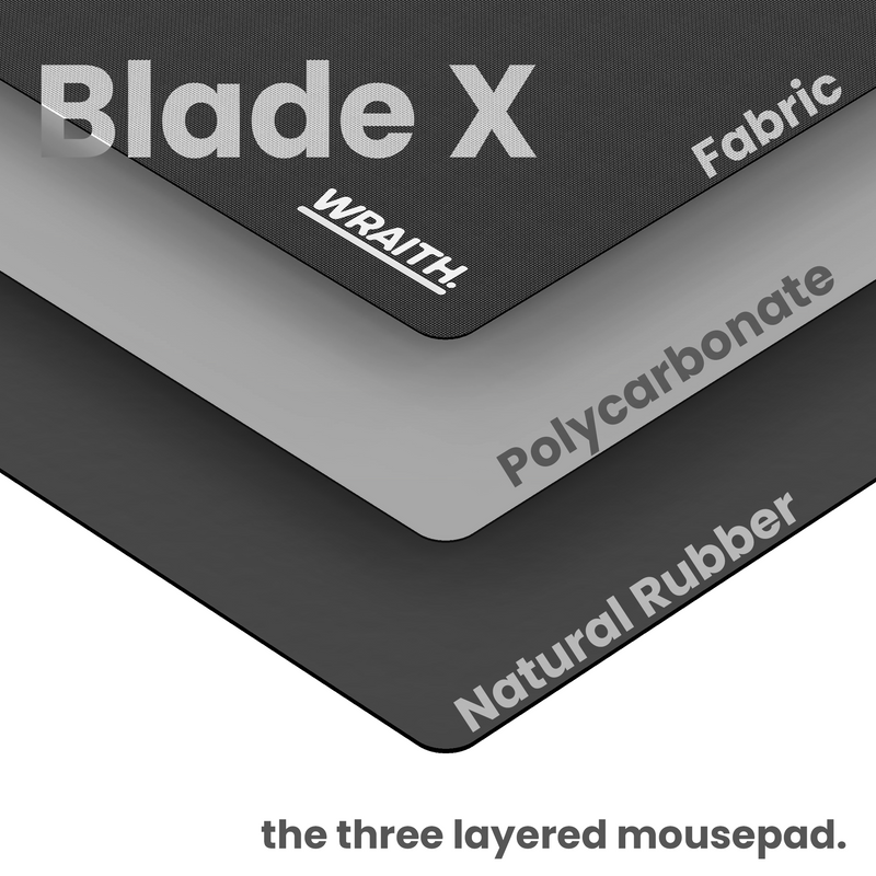 Wraith Blade X Semi-Hard Mousepad