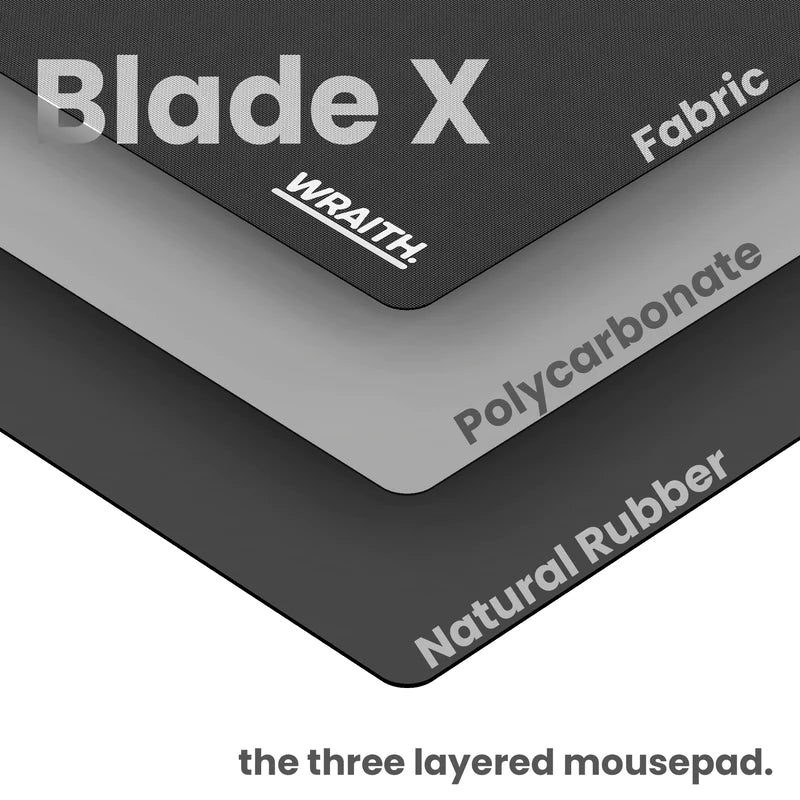 Wraith Blade X - Japan Edition - Semi-Hard Mousepad [PRE-ORDER]