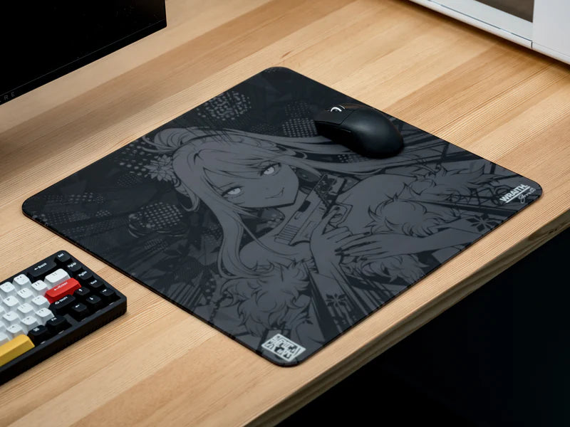 Wraith Cosmic Glass V2 Mousepad Evil Edition - Lethal Gaming Wraith Cosmic Glass V2 Mousepad Evil Edition - Lethal Gaming