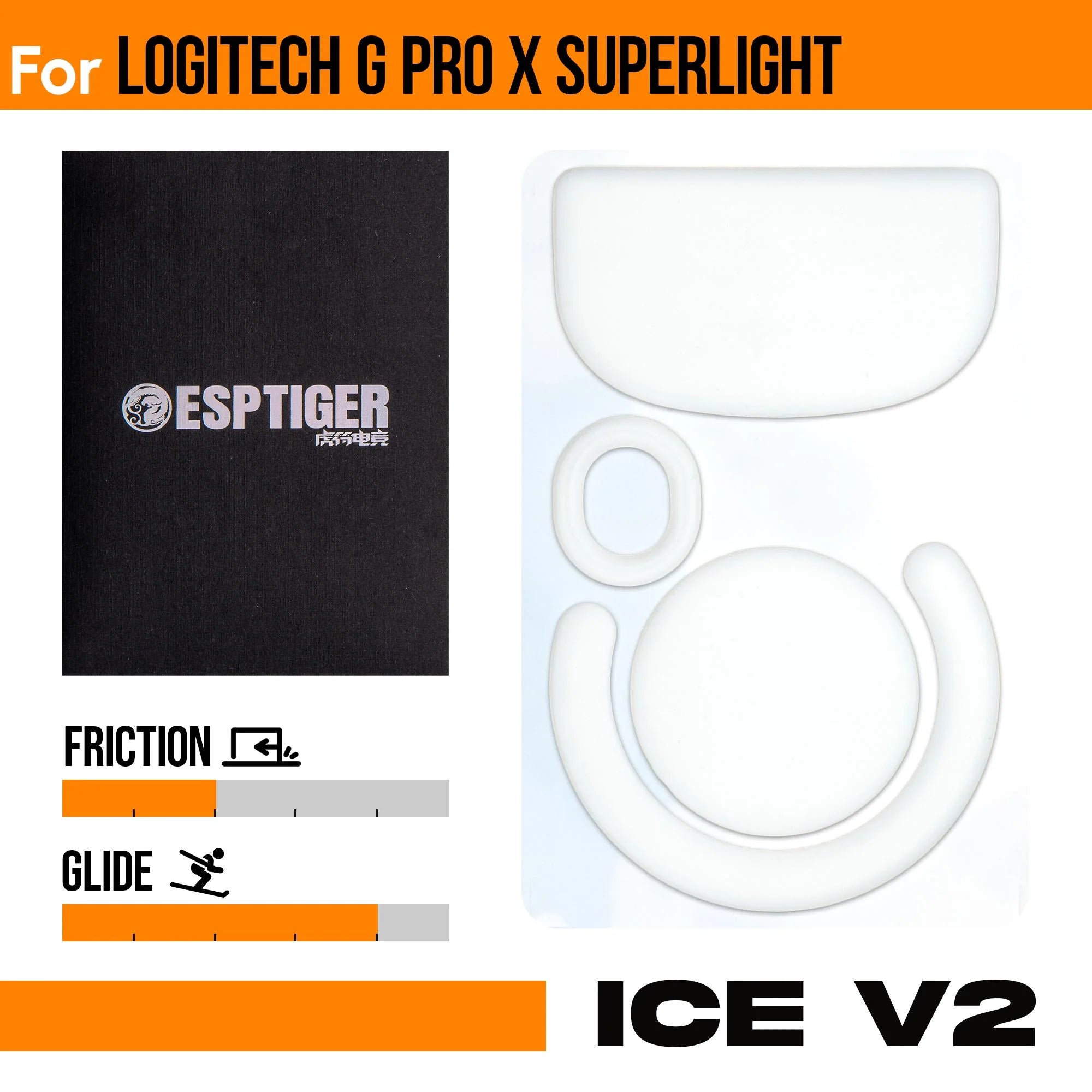 Esports Tiger ICE V2 - Logitech G Pro X Superlight