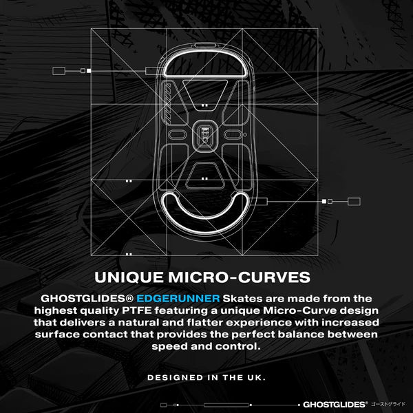 GHOSTGLIDES - EDGERUNNER Pulsar X2 / X2 Mini / X2V2 / X2V2 Mini / X2H / X2H Mini
