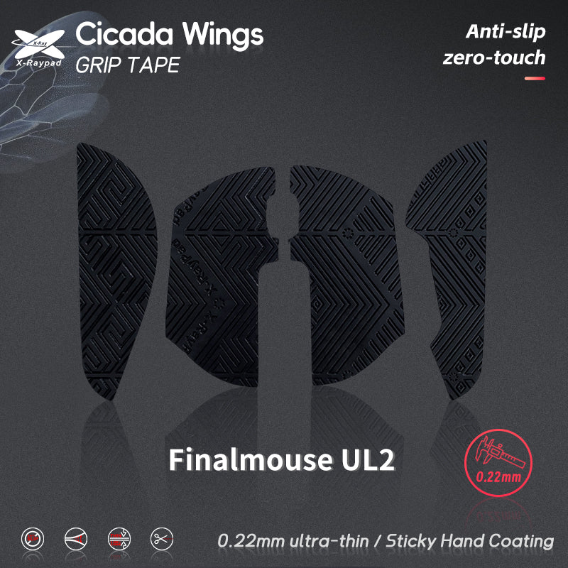 Cicada Wings Grips - Finalmouse Ultralight 2 / Starlight-12 Small (Pre-cut)