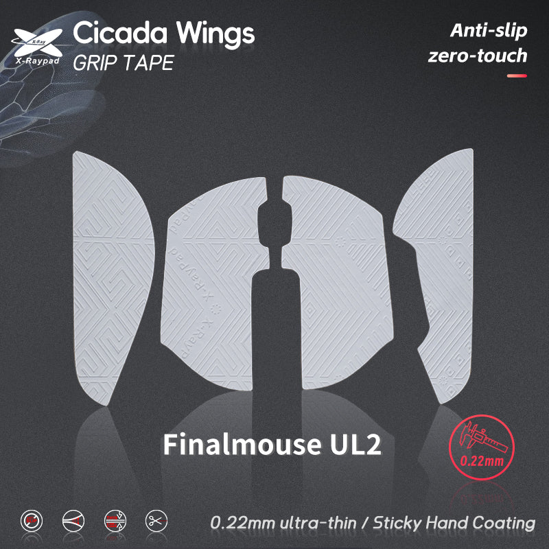 Cicada Wings Grips - Finalmouse Ultralight 2 / Starlight-12 Small (Pre-cut)