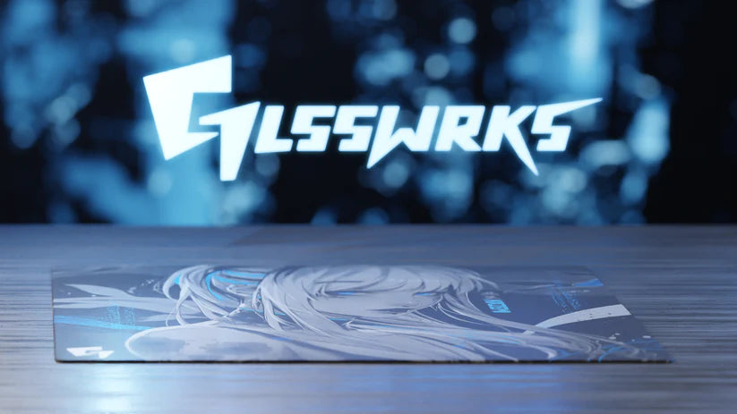 GLSSWRKS Kazemi Glass Mousepad - Lethal Gaming Gear GLSSWRKS Kazemi Glass Mousepad - Lethal Gaming Gear