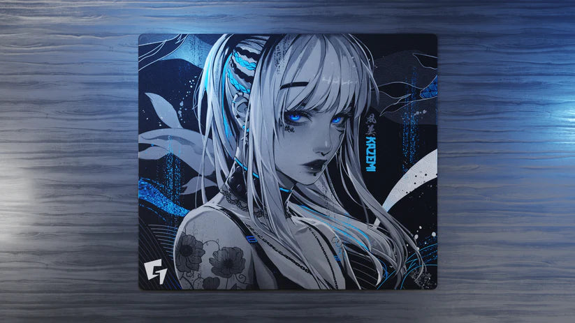 GLSSWRKS Kazemi Glass Mousepad - Lethal Gaming Gear GLSSWRKS Kazemi Glass Mousepad - Lethal Gaming Gear