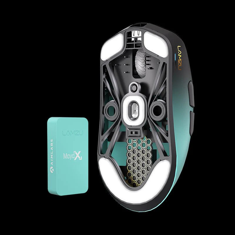 LAMZU MAYA X 8K Wireless Gaming Mouse - Lethal Gaming Gear LAMZU MAYA X 8K Wireless Gaming Mouse - Lethal Gaming Gear