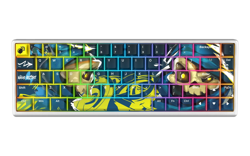 Polar 65 Keyboard - Calabera Edition by Nacho Customz