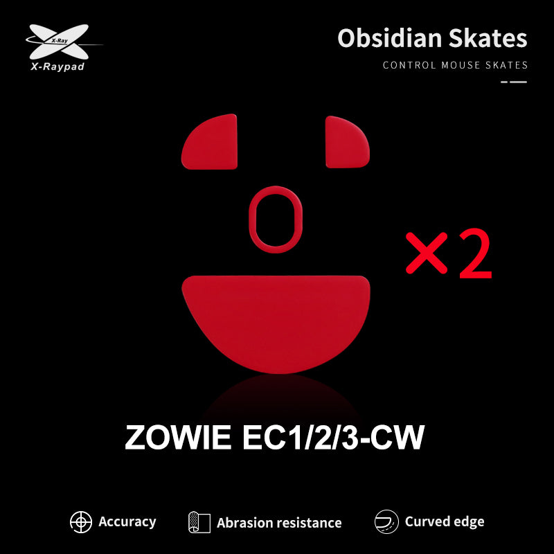 Obsidian Control Skates - Zowie EC1/2/3-CW Wireless