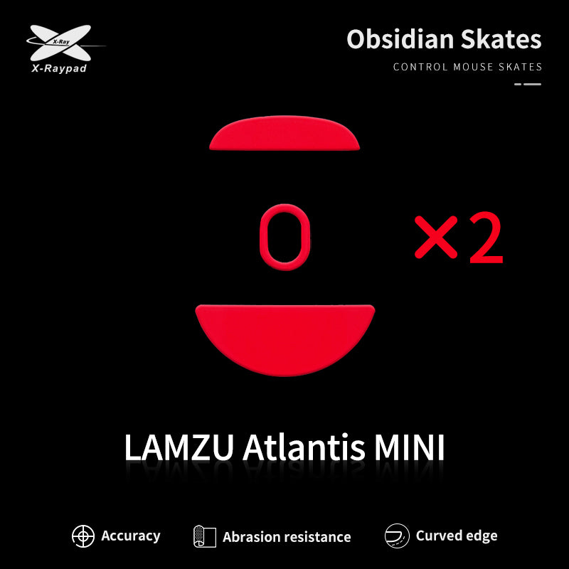 Obsidian Control Skates - LAMZU Atlantis Mini