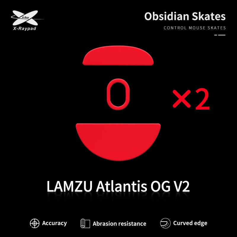 Obsidian Control Skates - LAMZU Atlantis-OG V2