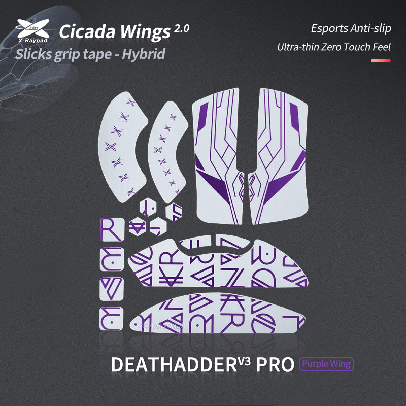 Cicada Wings 2.0 Grips - Razer Deathadder V3 Pro