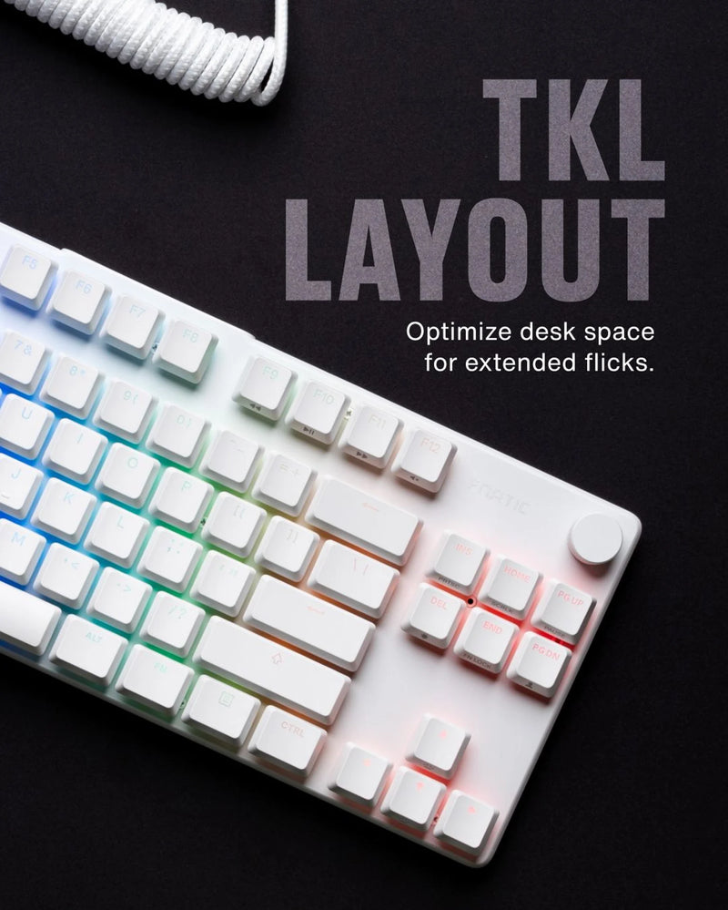 Fnatic Streak80 LP - 80% TKL Low Profile Mechanical Gaming Keyboard