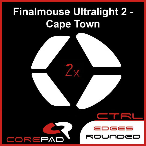 Corepad Skatez CTRL - Finalmouse Starlight-12 / Ultralight 2 Cape Town (.75mm) / Ultralight X