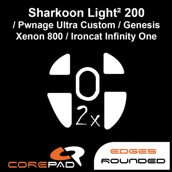 Corepad Skatez - Sharkoon Light ² 200 / Pwnage Ultra Custom / Genesis Xenon 800 / Ironcat Infinity One / Xenics Titan G Air