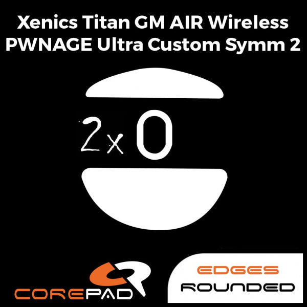 Corepad Skatez - Pwnage Ultra Custom Symm 2 / Xenics Titan GM Air Symmetric