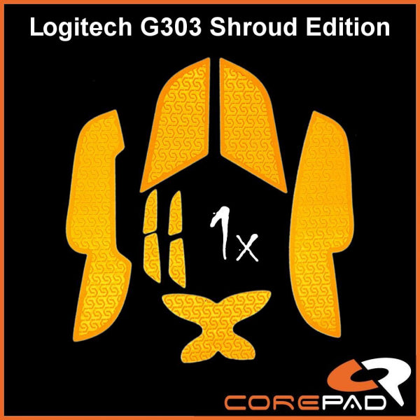 Corepad Grips - Logitech G303 Shroud Edition