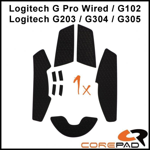 Corepad Grips - Logitech G Pro / G102 / G203 / G305