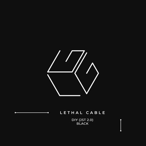 Lethal Cable - DIY (JST 2.0) [RUBBER ADAPTER IN BAG]