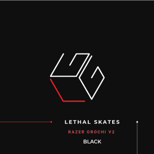 Lethal Skates V2 - Razer Orochi V2 - Made of Glass