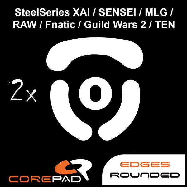 Corepad Skatez - Steelseries Sensei / XAI / MLG / RAW / Fnatic / Guild Wars 2 / TEN / DM1 FPS / DM1 Pro