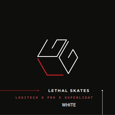 Lethal Skates V2 - Logitech G Pro X Superlight - Made of Glass