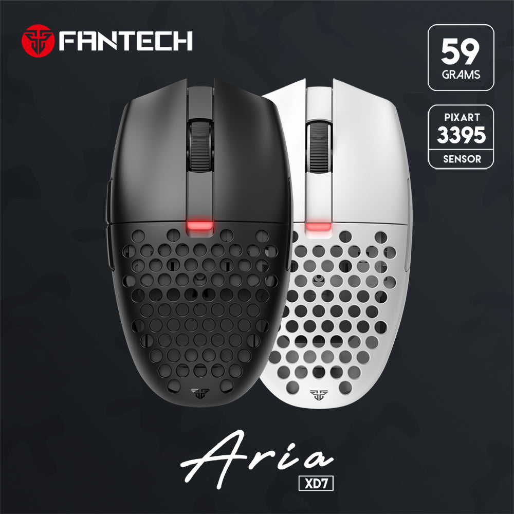 Fantech XD7 Aria Wireless Gaming Mouse - Lethal Gaming Gear